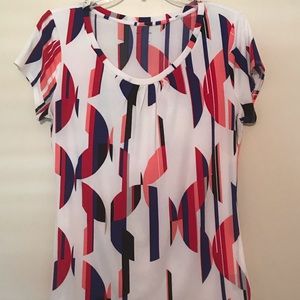 Worthington | Scoop Neck Dress Shirt. NWOT